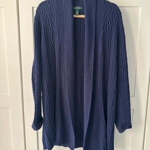 Ralph Lauren Women's Deep blue Cardigan
